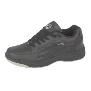 Image of Dek Mens Orleans Fuller Fitting Trainers (8 UK) (Black)
