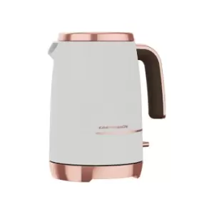 Image of Beko Off White & Rose Gold Cosmopolis 1.7L Kettle