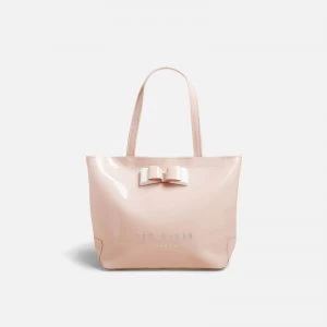 Image of Ted Baker Womens Haricon Small Tote Bag - Dusky Pink