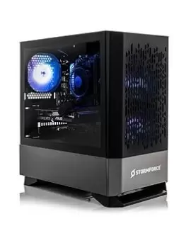 Image of Stormforce Onyx Intel Core i5 12400F, Geforce RTX 3050, 8GB Ram, 480GB SSD Gaming Desktop
