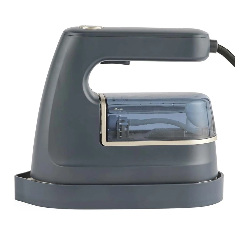 Image of BELDRAY 2-in-1 Iron & Garment Steamer - Grey, Silver/Grey 5054061512038