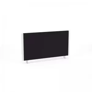 Image of Evolve Plus Bench Screen 800 Black White Frame