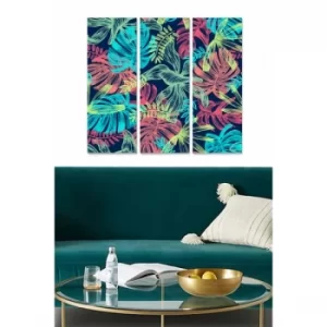 Image of MDF3392320 Multicolor Decorative MDF Painting (3 Pieces)