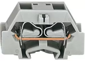 Image of Wago Grey 261 Modular Terminal Block, 28 14 AWG, 500 V