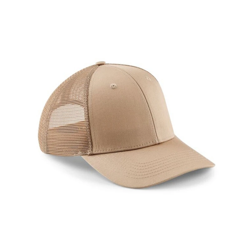 Image of Beechfield Beechfield Urbanwear Trucker Cap in Light Sand Light Sand One Size Unisex 5063425299942