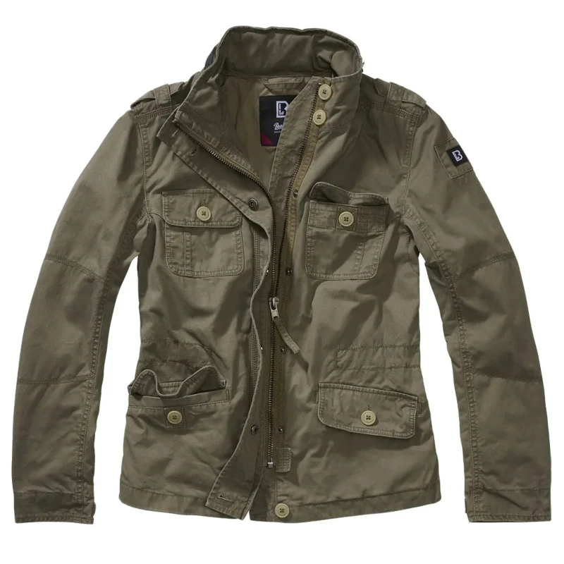Image of Brandit Britannia Ladies Jacket, green, Size S for Women