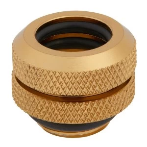 Image of Corsair Hydro X Series XF Hardline 12mm Gold Fittings - Four Pack (CX-9052002-WW)