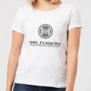 Image of Back To The Future Mr Fusion Womens T-Shirt - White - 5XL