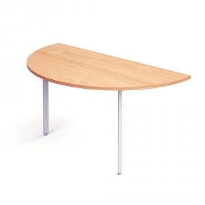 Image of Trexus Conference D End 1600mm Width Beech Ref I000078