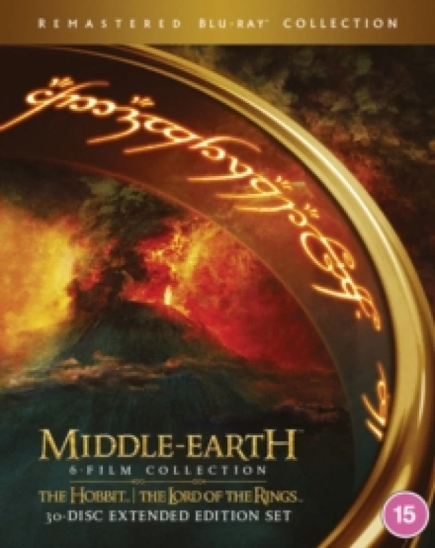 Image of Middle-Earth: 6- Film Collection - Extended Edition Bluray 5051892235297