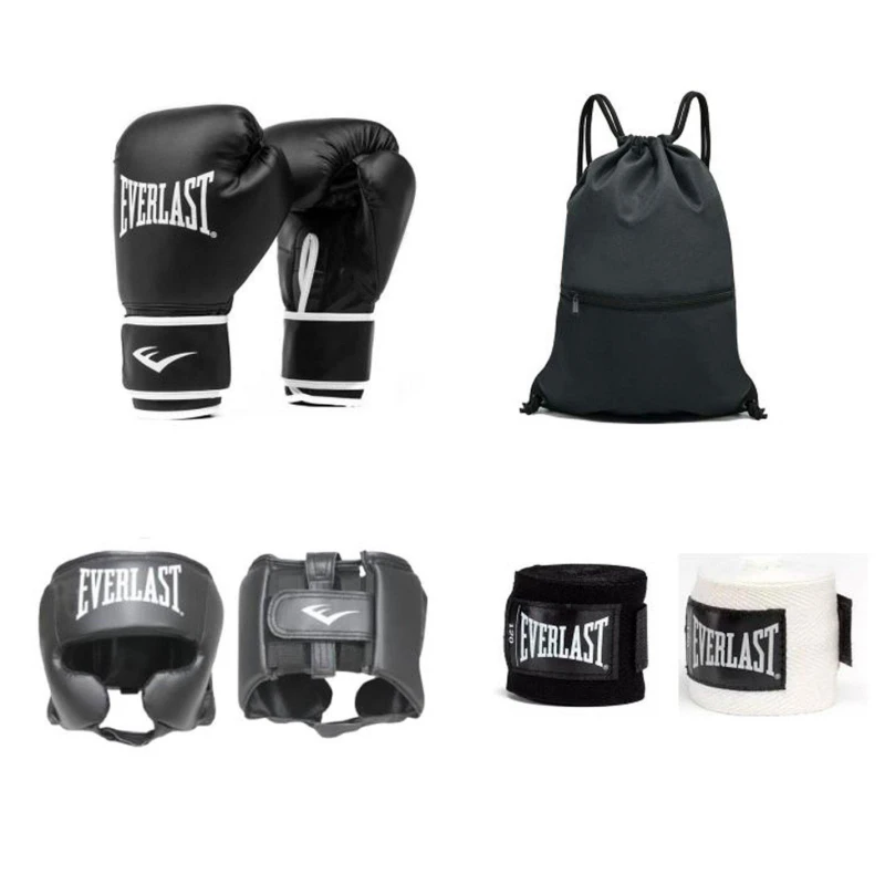 Image of Everlast Core Boxing Kit Black unisex One Size