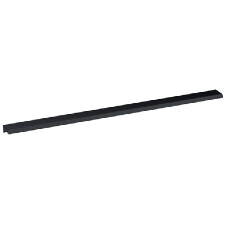 Image of Balterley Finger Pull Handle 500mm 320mm Centres Matt Black Black