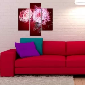 Image of 3MDF-073 Multicolor Decorative MDF Painting (3 Pieces)