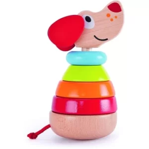 Image of Hape Pepe Sound Stacker Wooden Activity Toy