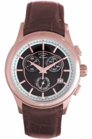 Image of Mens Rotary Swiss Made Chronograph Watch GS90046/06