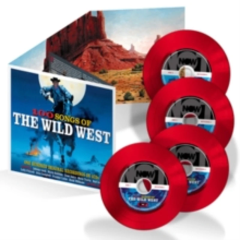 Image of 100 Songs of the Wild West CD / Box Set