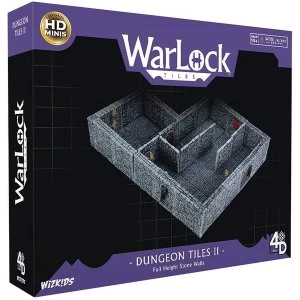 Image of WarLock Tiles: Dungeon Tiles II - Full Height Stone Walls