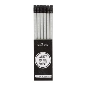 Image of Sass & Belle (Set of 6) Write to the Point Pencils