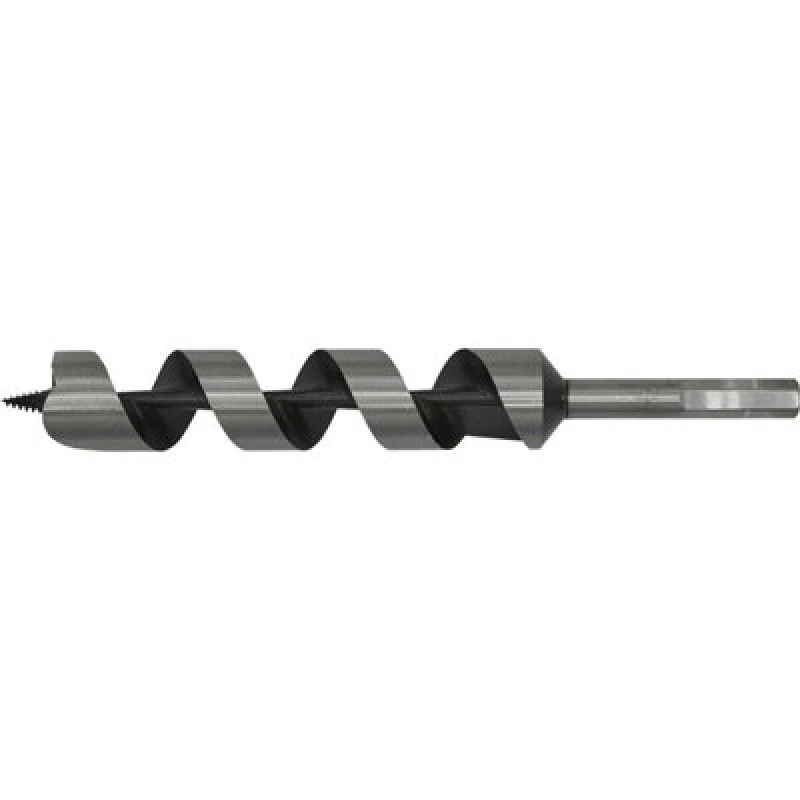 Image of Loops 30 x 235mm Hardened Auger Wood Drill Bit - Hexagonal Shank - Woodwork Timber Multi