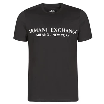 Image of Armani Exchange HULI mens T shirt in Black - Sizes XXL,S,M,L,XL,XS