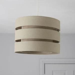 Image of Colours Trio Taupe 3 Tier Light Shade D350mm
