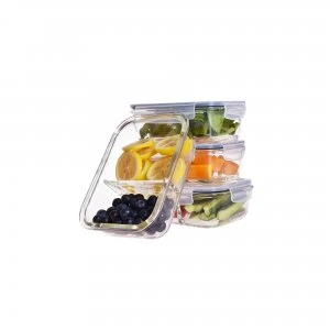Image of Waterside 4 Piece Glass Food Containers