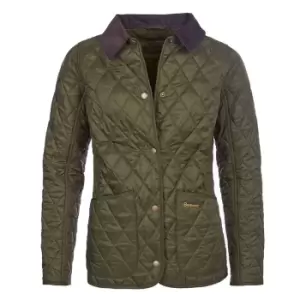 Image of Barbour Womens Annandale Quilted Jacket Olive 16