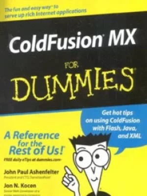 Image of ColdFusion MX for dummies by John Paul Ashenfelter