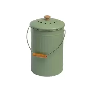 Image of Eddingtons - 7 Litre Compost Pail / Bin Sage