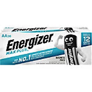 Image of Energizer AA Alkaline Batteries Max Plus LR6 1.5V 20 Pieces