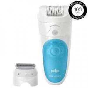 Image of Braun Silk-epil Silk-epil 5 SensoSmart 5/890 Wet & Dry Starter Set