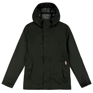 Image of Hunter Mens Original Rubberised Bomber Dark Olive Medium