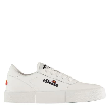 Image of Ellesse Zag Suede Trainers - White