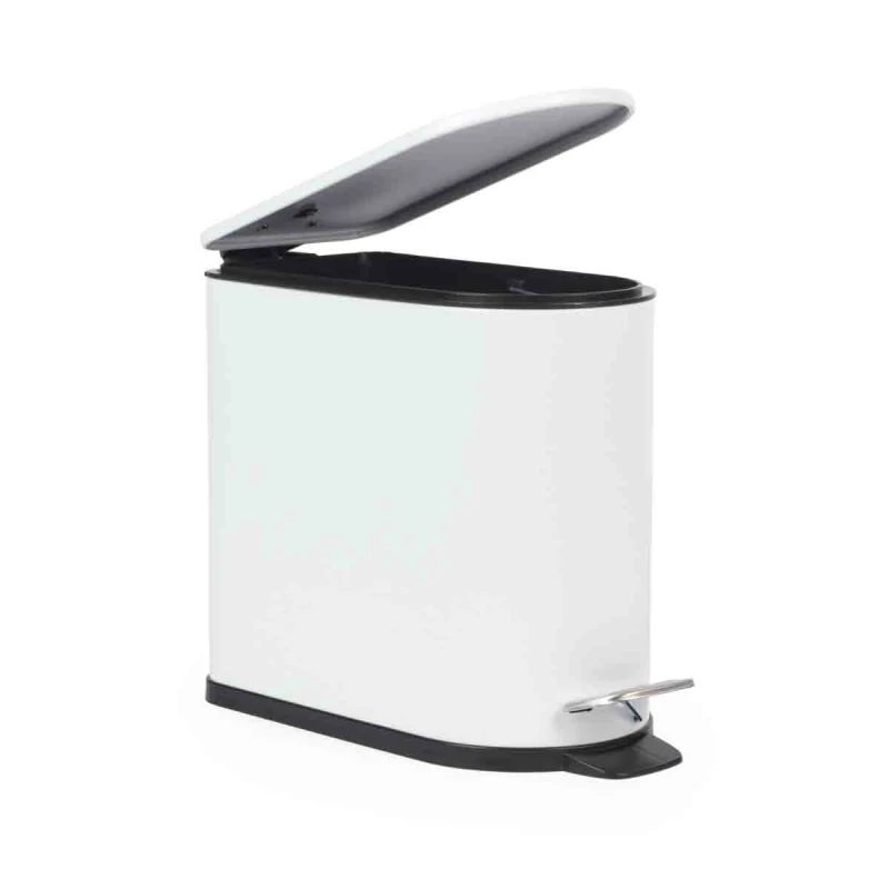 Image of Beldray White D Shape Bin 5L, White LA036690WHTPEU7