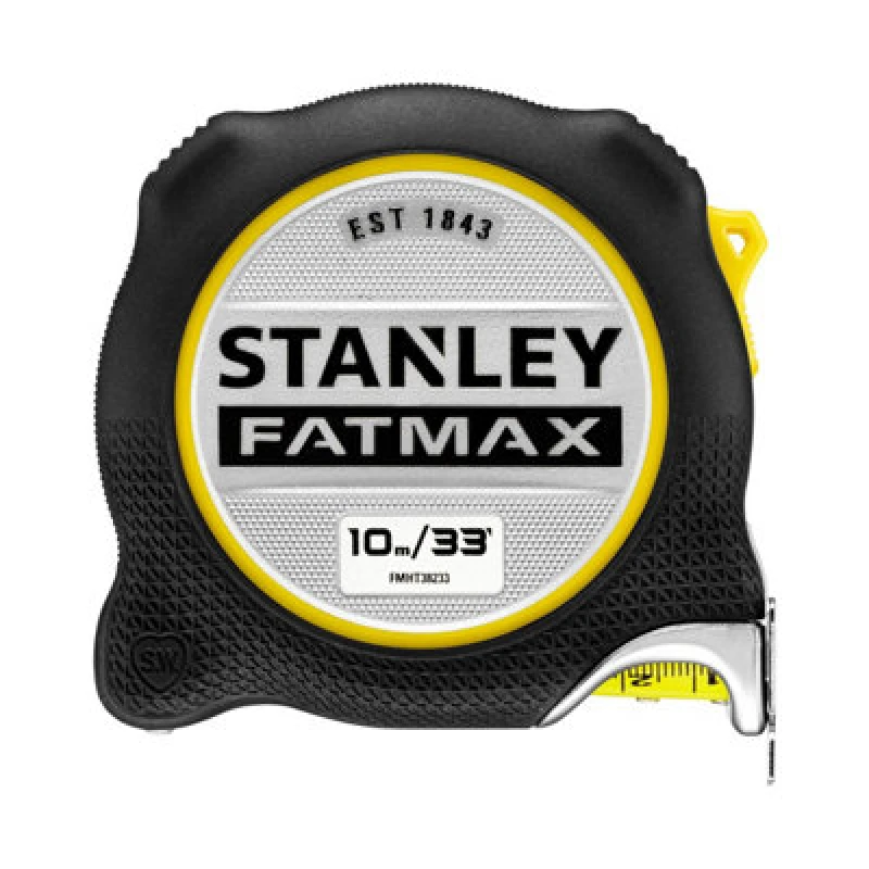 Image of Stanley FatMax XTREME Tape Measure Imperial & Metric 33ft / 10m 32mm STA538233