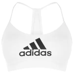 Image of adidas BOS Light Support Sports Bra Ladies - White