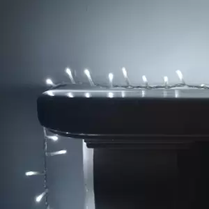 Image of Premier TreeBrights Indoor Outdoor Christmas Multi Function Mains Operated String Lights with Timer and Clear Cable - Choice of Colour