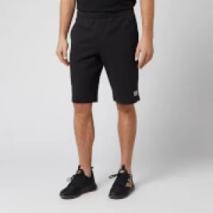 Image of Emporio Armani EA7 Core ID Logo Jersey Shorts Black Size S Men