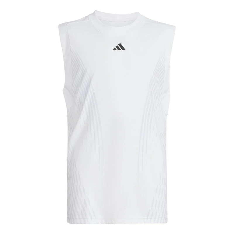 Image of adidas Tennis Pro Tank Top Juniors - White White S