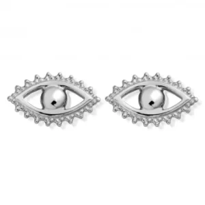 Image of ChloBo SEST497 Women's Evil Eye Stud Earrings