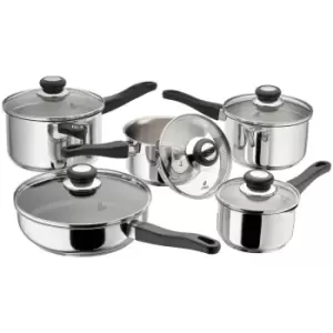 Image of Judge Vista 5 Piece Draining Saucepan Set J3C2A