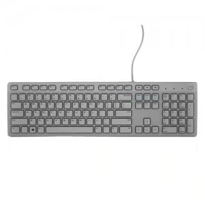 Image of Dell KB216 USB Grey Keyboard UK Qwerty