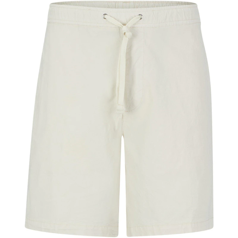 Image of Boss Mens Karlos-Ds Jersey Fabric Shorts Open White male 38W R