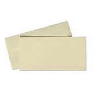 Image of Conqueror Wove DL Wallet Envelope 110x220mm Cream Pack of 500