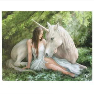 Image of Small Pure Heart Canvas Picture by Anne Stokes