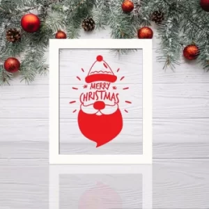 Image of SEFNOEL-004 Multicolor Decorative Framed Plexiglass Painting