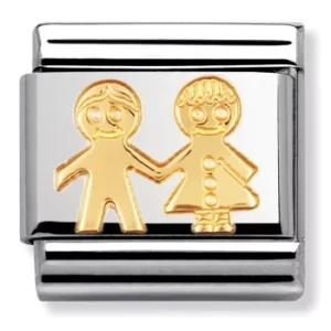 Image of Nomination CLASSIC Gold Daily Life Children Charm 030110/05