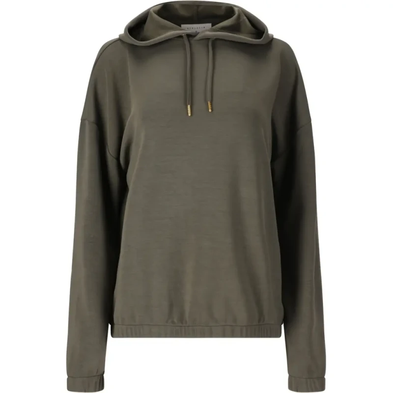 Image of Womens hooded sweatshirt Athlecia Namier Vert Female 38