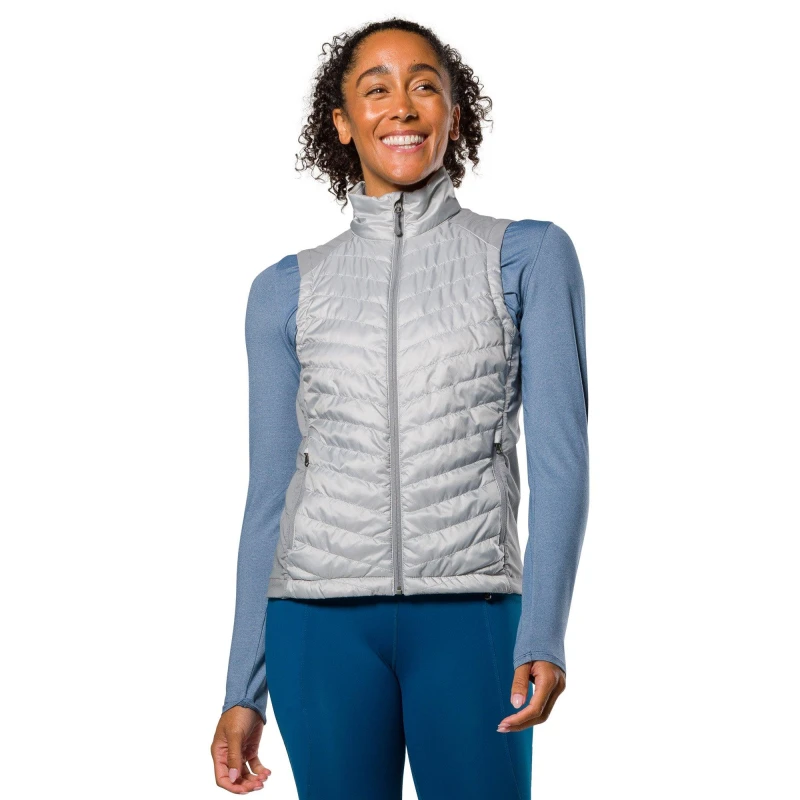Image of Nathan Womens 's Lightweight Reflective Performance Running Jacket Grey Mist female 10 (S)