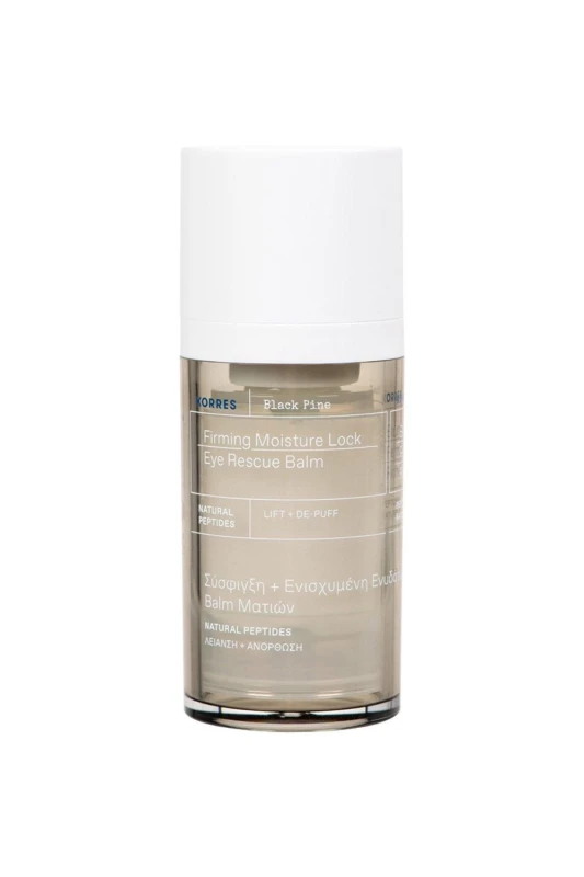 Image of Korres Black Pine 4D Eye Rescue Balm Firming Moisture Lock Misc female